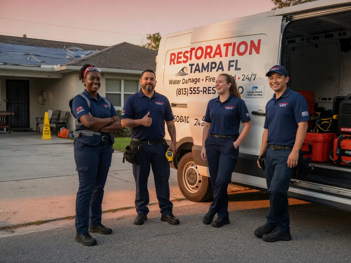 Water Damage Restoration company in Shidler, OK